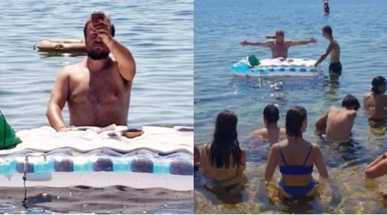 Ήμαρτον! Ιερέας λειτούργησε στη θάλασσα με μαγιό